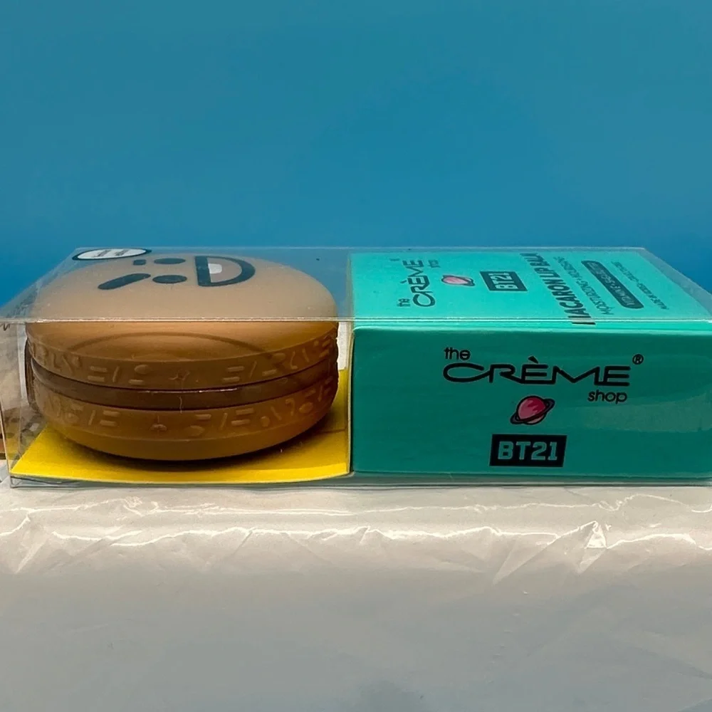 The Crème Shop BT21 Macaron Lip Balm - Limited Edition Chocolate Crème
